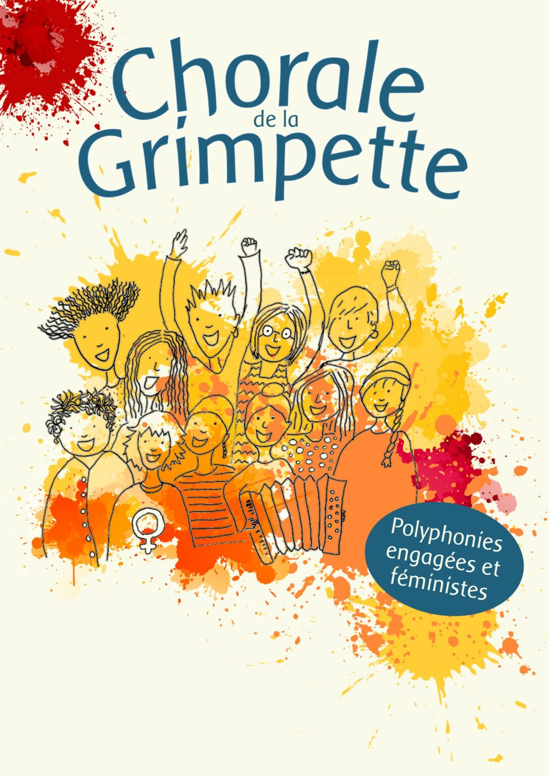 Affiche de la chorale de la Grimpette