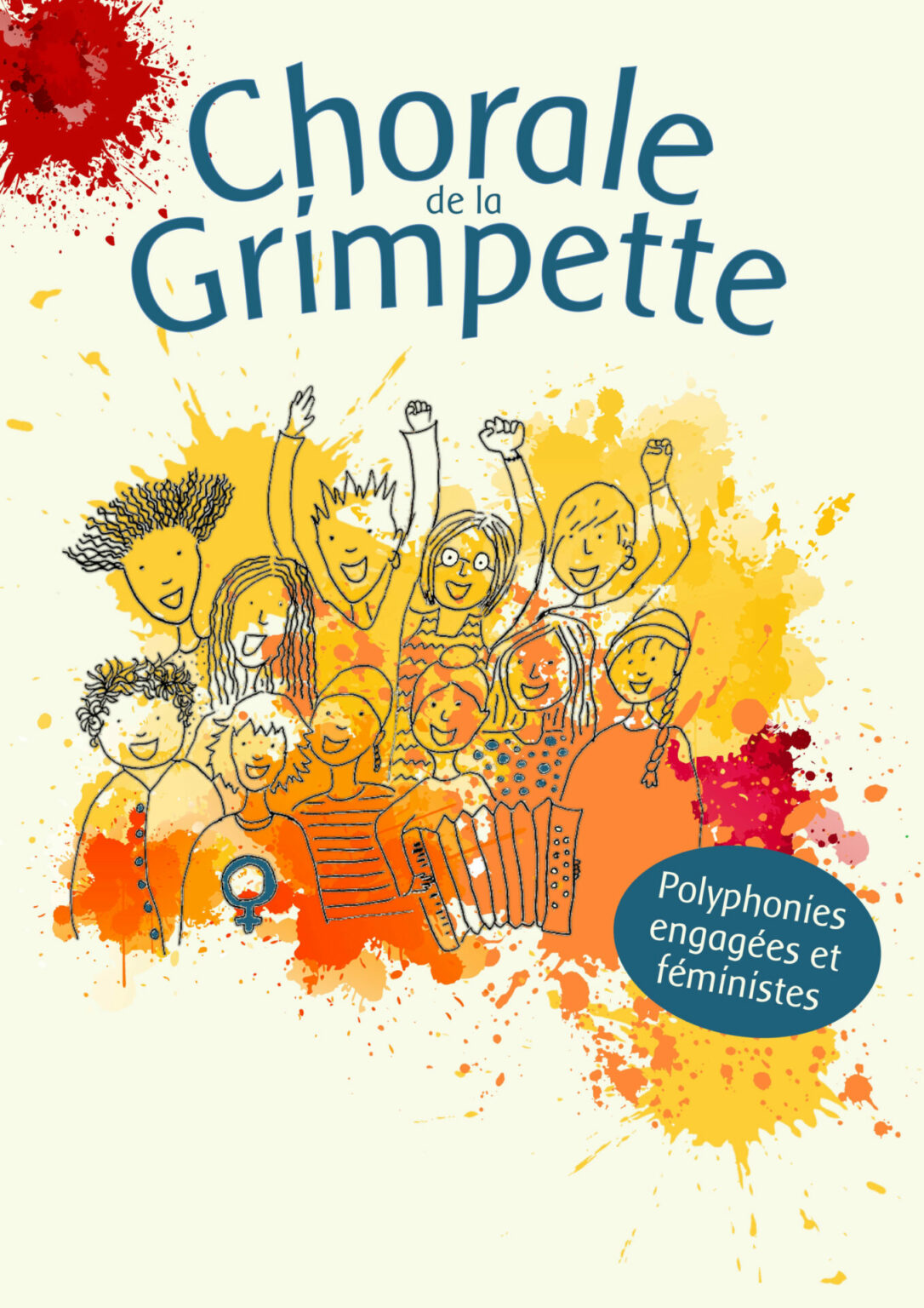 Affiche de la chorale de la Grimpette